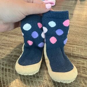 Baby girl walking socks